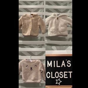 3-6M Carters Baby Jackets* 3 Bundle *